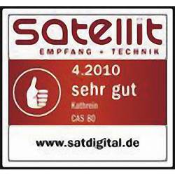 Kathrein CAS 80 satelit 75 cm Reflektivní materiál: hliník červená, hnědá