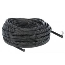 Delock 18848 18848 ochranný oplet černá polyester 10 m 1 ks