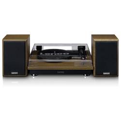 Lenco LS-100WD gramofon řemínkový pohon dřevo