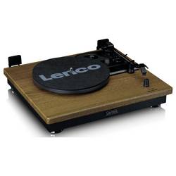 Lenco LS-100WD gramofon řemínkový pohon dřevo