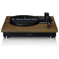 Lenco LS-100WD gramofon řemínkový pohon dřevo