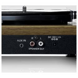 Lenco LS-100WD gramofon řemínkový pohon dřevo