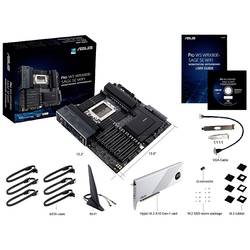 Asustek Computer sWRX 8 PRO WS WRX80E-SAGE SE WIFI Základní deska Socket (PC) AMD SP3 Tvarový faktor ATX Čipová sada základní desky AMD® WRX80
