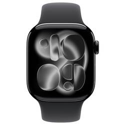 Apple Watch Series 11 GPS 42 mm hliníkový plášť sportovní náramek černá S/M