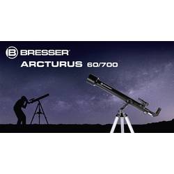 Bresser Optik Arcturus 60/700 AZ teleskop azimutový achromatický Zvětšení 35 do 525 x