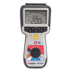 Megger MIT2500-SET tester izolací 50 V, 100 V, 250 V, 500 V, 1000 V, 2500 V, 200 GΩ