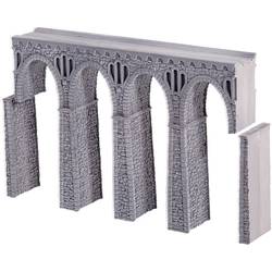 NOCH 34860 N viadukt z lámaného kamene 1kolejný (d x š x v) 198 x 26 x 136 mm