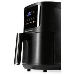 GourmetMaxx GOURMETmaxx Heißluft-Fritteuse Digital 4,5l 1500W horkovzdušná fritéza, 4.5 l, 1 500 W, s displejem, funkce časovače, černá