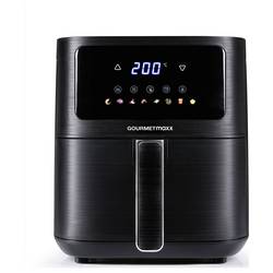GourmetMaxx GOURMETmaxx Heißluft-Fritteuse Digital 4,5l 1500W horkovzdušná fritéza, 4.5 l, 1 500 W, s displejem, funkce časovače, černá