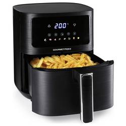 GourmetMaxx GOURMETmaxx Heißluft-Fritteuse Digital 4,5l 1500W horkovzdušná fritéza, 4.5 l, 1 500 W, s displejem, funkce časovače, černá