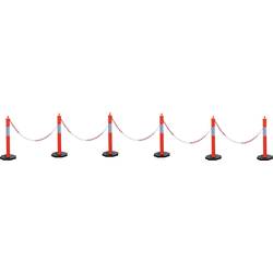 VISO 2109765 Systém uzamykání řetězu (Ø x v) 100 mm x 110 cm