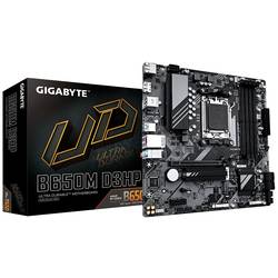Gigabyte B650M D3HP Základní deska Socket (PC) AMD AM5 Tvarový faktor Micro-ATX Čipová sada základní desky AMD® B650