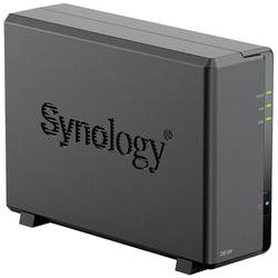 Synology DiskStation DS124 skříň pro NAS server 0 GB 1 Bay 2x USB 3.0 hub, vypínač DS124
