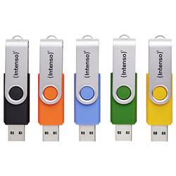 Intenso 3.2 Gen1 Office Line USB flash disk 64 GB žlutá, zelená, modrá, oranžová, černá 3543595 USB 3.2 (Gen 1x1)