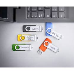 Intenso 3.2 Gen1 Office Line USB flash disk 64 GB žlutá, zelená, modrá, oranžová, černá 3543595 USB 3.2 (Gen 1x1)