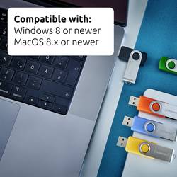 Intenso 3.2 Gen1 Office Line USB flash disk 64 GB žlutá, zelená, modrá, oranžová, černá 3543595 USB 3.2 (Gen 1x1)