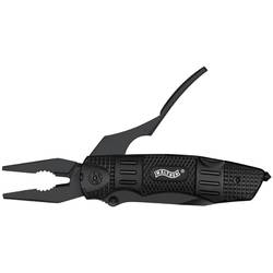 Walther MultiTacKnife MTK 5.0718 multifunkční nástroj s pouzdrem, se sadou bitů, s klipem počet funkcí 18 černá