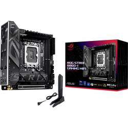 Asus ROG STRIX B860-I GAMING WIFI Základní deska Socket (PC) Intel® 1851 Tvarový faktor Mini-ITX Čipová sada základní desky Intel® B860