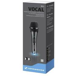 Sennheiser XS 1 vokální mikrofon Druh přenosu:kabelový vč. svorky, vč. tašky, spínač XLR kabelový