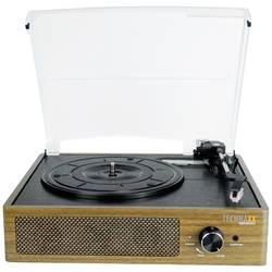 Technaxx TX-186 USB gramofon řemínkový pohon hnědá