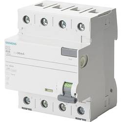 Siemens 5SV33426KL 5SV3342-6KL proudový chránič A 4pólový 25 A 0.03 A 400 V