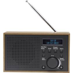 Denver DAB-46 stolní rádio DAB+, FM DAB+, DAB, FM funkce alarmu šedá