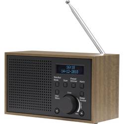 Denver DAB-46 stolní rádio DAB+, FM DAB+, DAB, FM funkce alarmu šedá