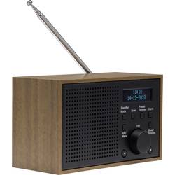 Denver DAB-46 stolní rádio DAB+, FM DAB+, DAB, FM funkce alarmu šedá