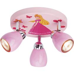 Brilliant Princeza stropní svítidlo halogenová žárovka GU10 50 W růžová