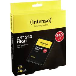 Intenso High Performance 240 GB interní SSD pevný disk 6,35 cm (2,5) SATA 6 Gb/s Retail 3813440