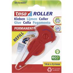tesa ROLLER Permanent ecoLogo® červená