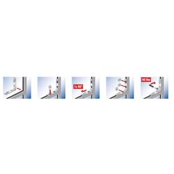 Fischer PFCN 41 zl provlékací spojka ocel, polypropylen 542733 50 ks
