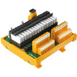 Weidmüller deska s relé s ukazatelem, LED 1 ks RSM-16DI 24VDC S 24 V/DC