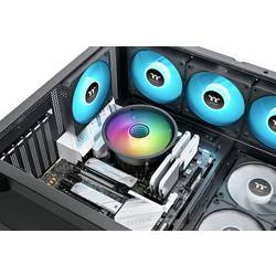 Thermaltake UX150 ARGB Air cooler Black chladič procesoru s větrákem Intel® 1851, Intel® 1150, Intel® 1151, Intel® 1155, Intel® 1156, Intel® 1200, Intel® 1700