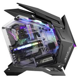 Jonsbo Full Tower pouzdro, herní pouzdro, PC skříň černá
