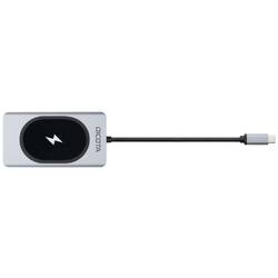 Dicota USB-C® dokovací stanice USB-C 10-in-1 Wireless Charging Dock 4K PD 100W + 15W Vhodné pro značky (dokovací stanice pro notebook): univerzální