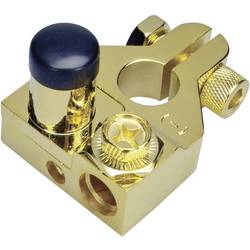 Sinuslive 13482 BKS - kabelová svorka k autobaterii záporný pól pozlacený 1 ks