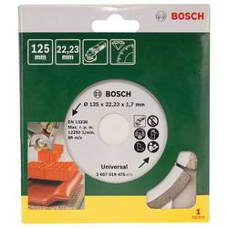 Bosch Accessories 2607019475 Bosch Power Tools diamantový řezný kotouč Průměr 125 mm Ø otvoru 22.23 mm 1 ks