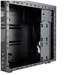 Fractal Design CORE 1100 mini tower PC skříň černá 1 předinstalovaný ventilátor