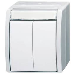 ABB 2CKA001484A0379 tlačítko IP44 alpská bílá