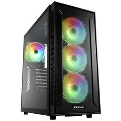 Sharkoon TG6M RGB tower PC skříň černá