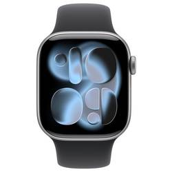 Apple Watch Series 11 GPS + Cellular 42 mm hliníkový plášť sportovní náramek černá S/M
