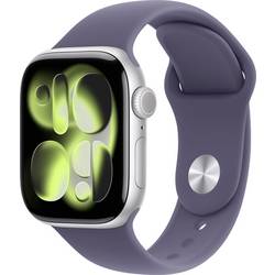 Apple Watch Series 11 GPS 42 mm hliníkový plášť sportovní náramek Mlžná fialová M/L