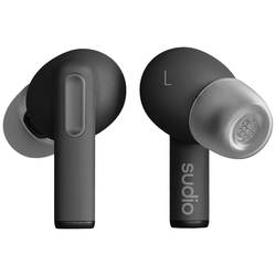 Sudio A1 Pro Headset do uší (In Ear) Bluetooth® stereo černá Potlačení hluku headset, Nabíjecí pouzdro, dotykové ovládání