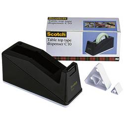 Scotch ruční odvíječ lepicí pásky C10 černá Šířka role (max.): 25 mm Délka role (max.) 66 m