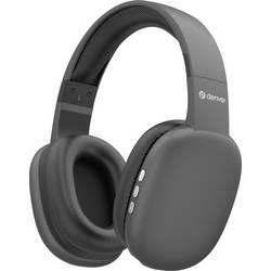 Denver BTH-252MK2 Headset uzavřená (Over Ear) Bluetooth®, Bez kabelu, kabelová stereo černá headset, regulace hlasitosti, Dálkový ovladač, Indikátor nabití