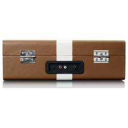 Lenco TT-120BNWH gramofon hnědo-bílá