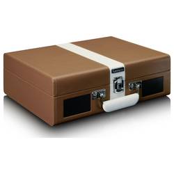 Lenco TT-120BNWH gramofon hnědo-bílá