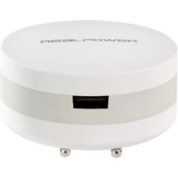 RealPower PBC-1800 powerbanka Li-Ion, 1800 mAh, bílá