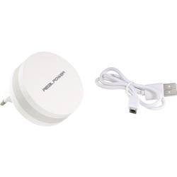 RealPower PBC-1800 powerbanka Li-Ion, 1800 mAh, bílá